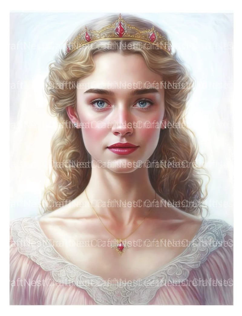 Venetian Mask Girl Coloring Book - CraftNest - Digital Crafting and Art