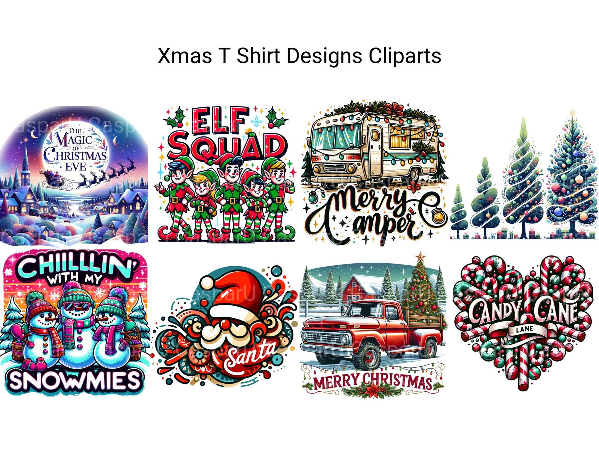 Xmas Designs Clipart