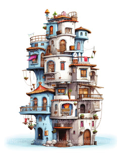 Indian Tiny House Coloring Book - CraftNest - Digital Crafting and Art