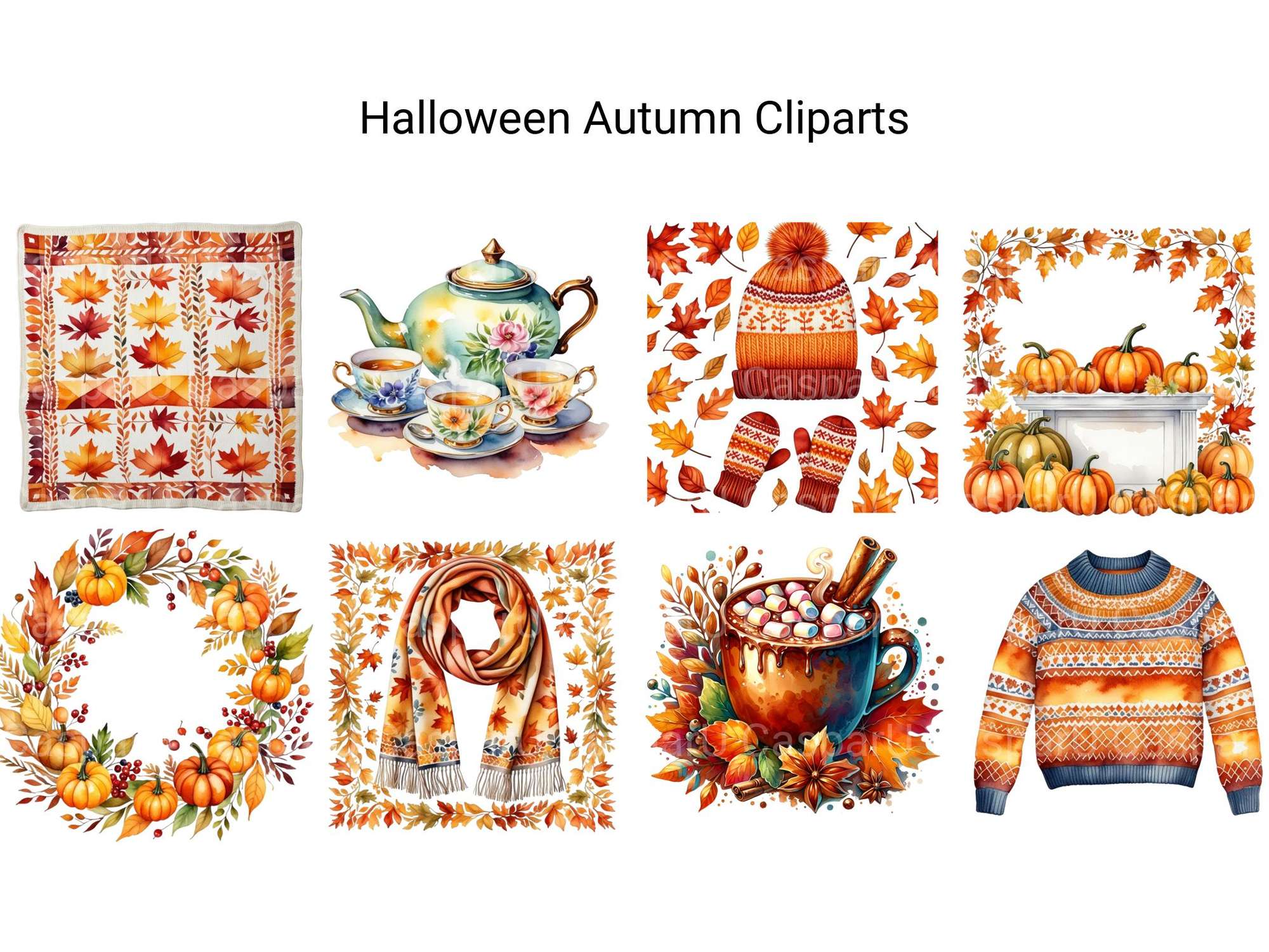 Halloween Autumn Clipart