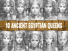 Ancient Egypt Queen Coloring Book