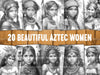 Aztec Woman Coloring Book