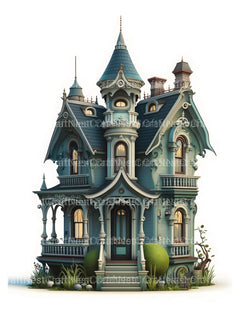 Victorian Tiny House Coloring Book - CraftNest - Digital Crafting and Art