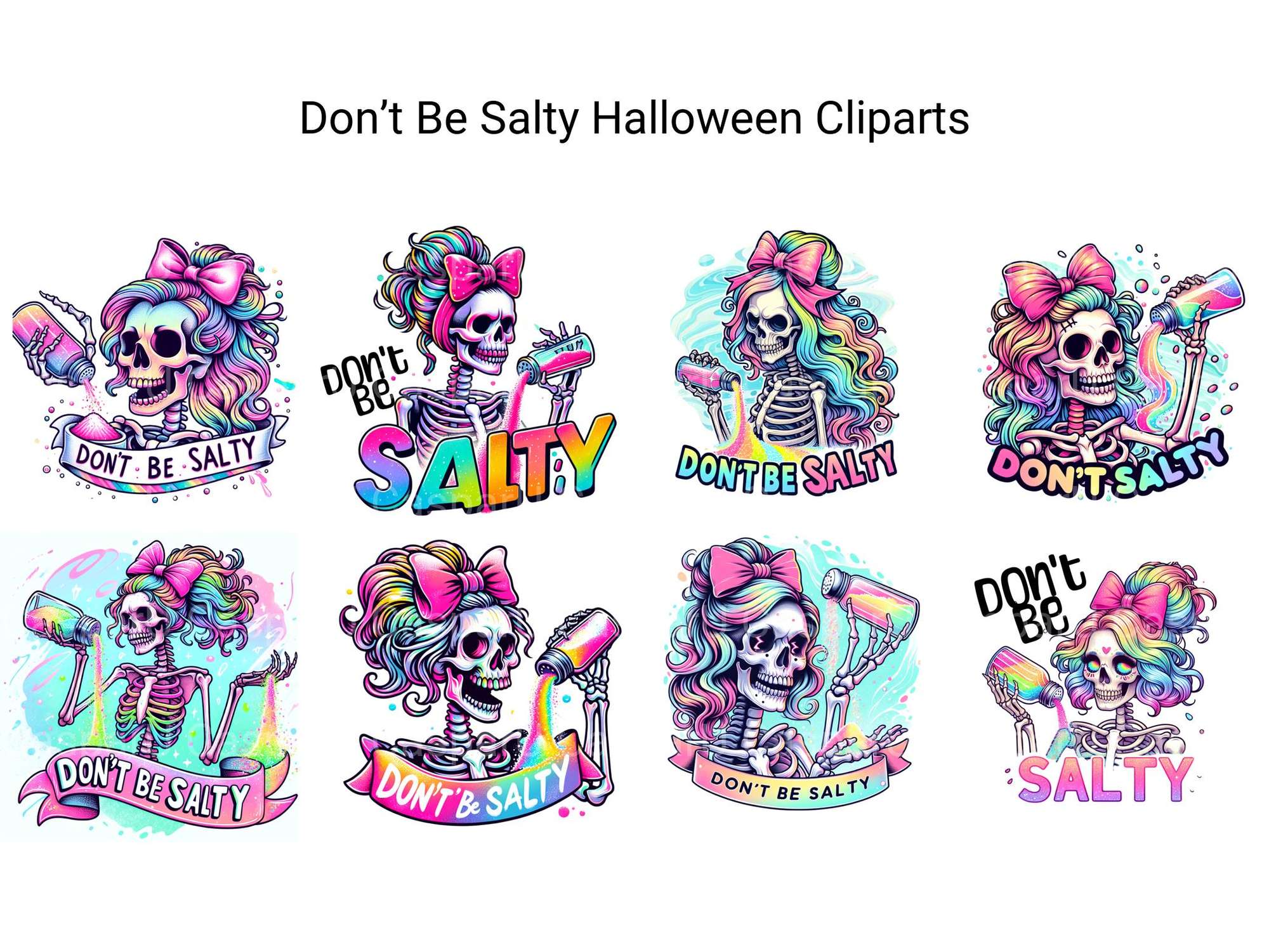 Don’t Be Salty Halloween Clipart