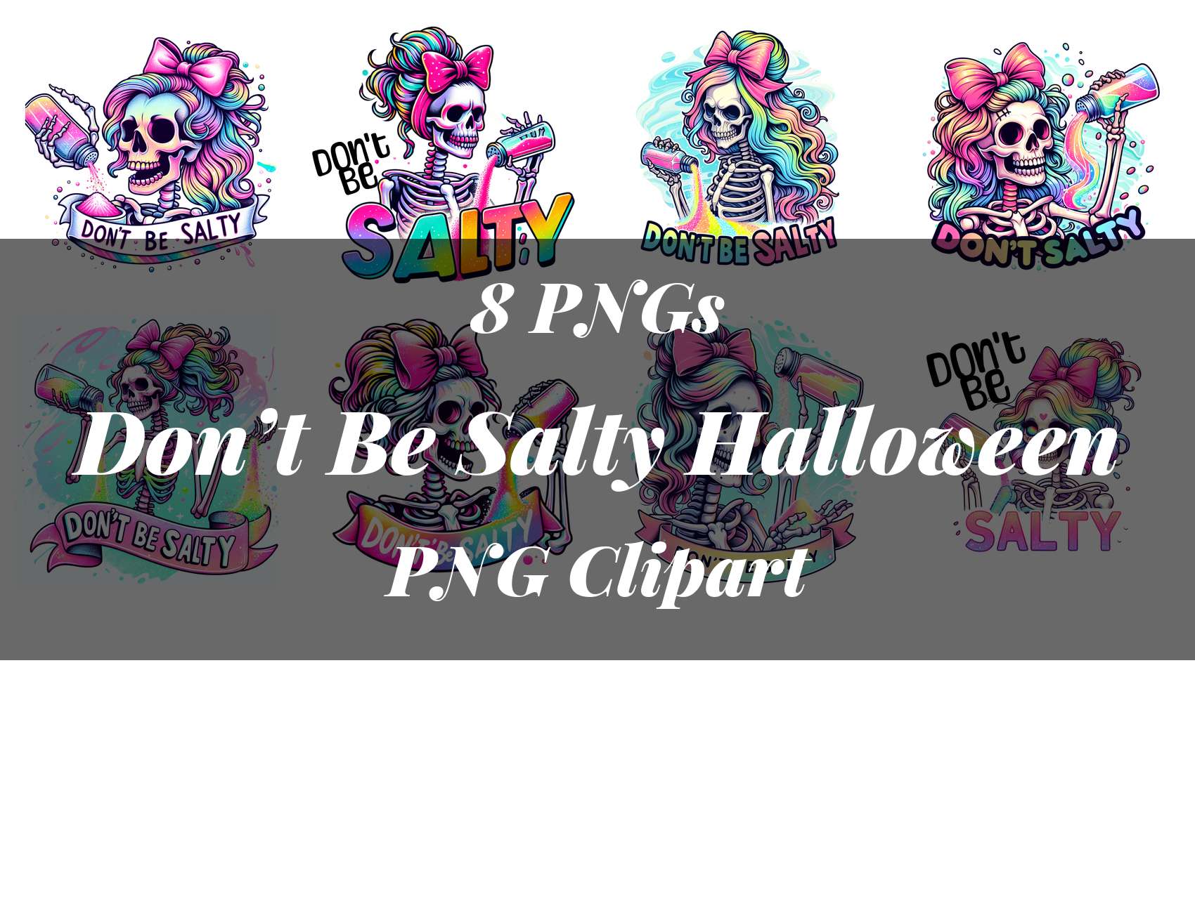 Don’t Be Salty Halloween Clipart