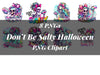 Don’t Be Salty Halloween Clipart