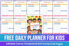 Daily Planner for Kids