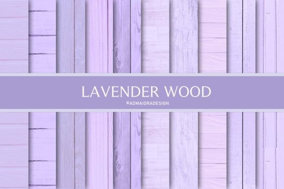 Lavender Wood Texture Paper