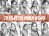 Indian Woman Coloring Book