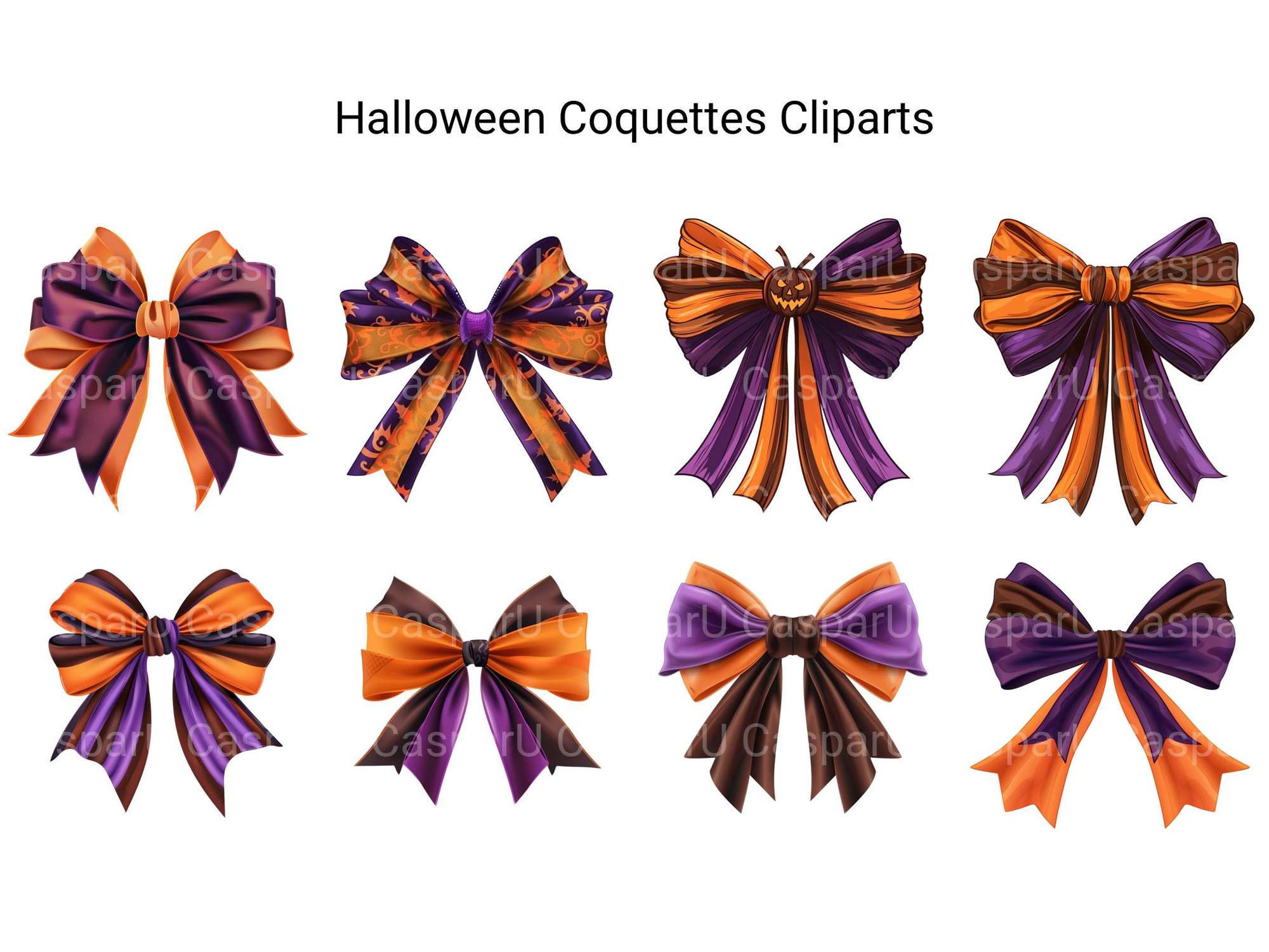 Halloween Coquettes Clipart