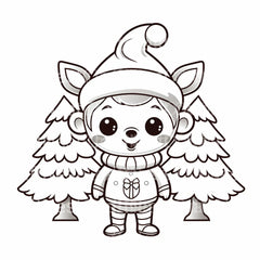 Kids Halloween Coloring Book 10 - CraftNest - Digital Crafting and Art