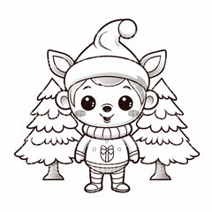 Kids Halloween Coloring Book 10 - CraftNest - Digital Crafting and Art