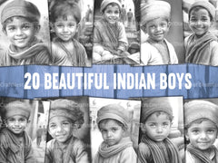 Indian Boy Coloring Book - CraftNest - Digital Crafting and Art