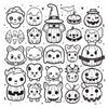 Kids Halloween Coloring Book