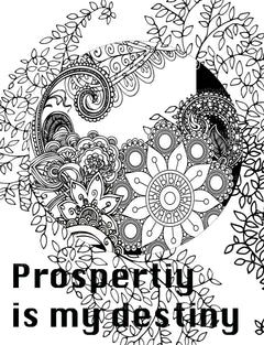 Colorist Heaven Affirmations Coloring Book - CraftNest - Digital Crafting and Art