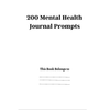 Mental Health Journal Prompts Bundle