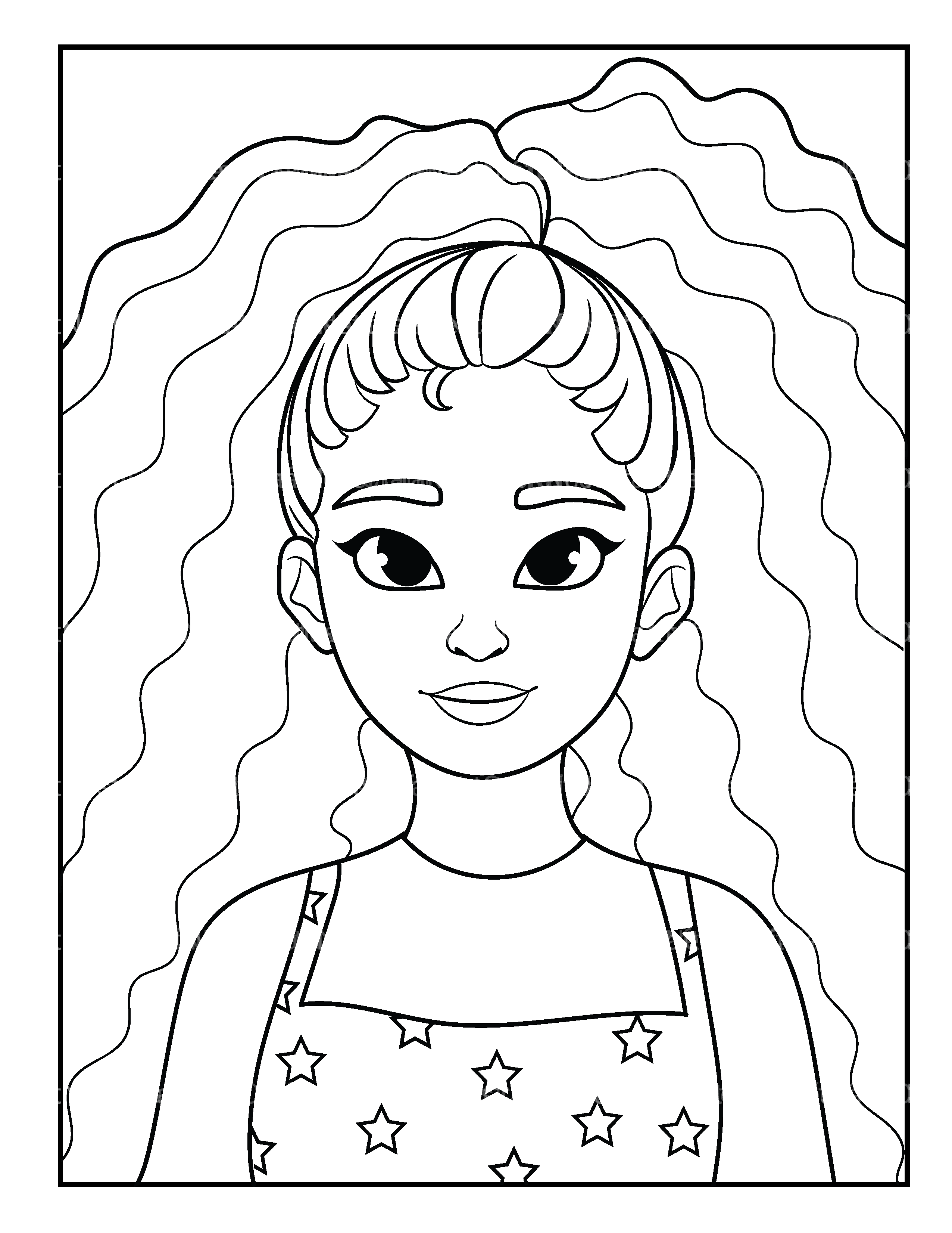 African Women Coloring Book - CraftNest - Digital Crafting and Art