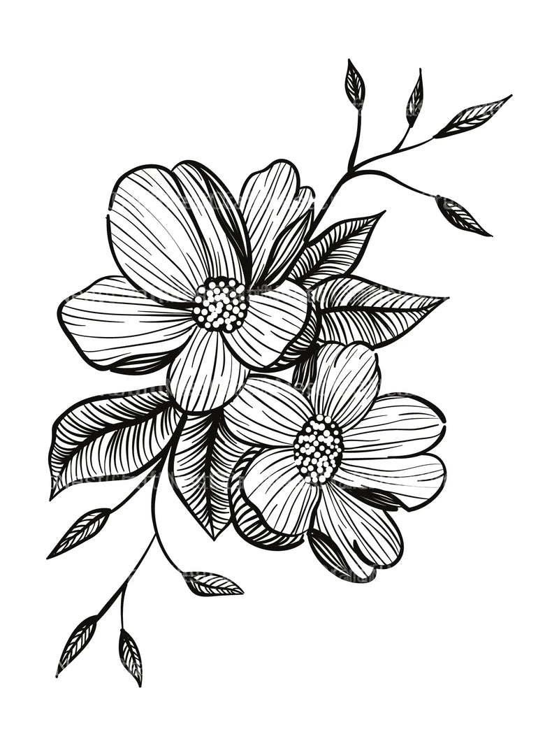 Floral Coloring Book - CraftNest - Digital Crafting and Art