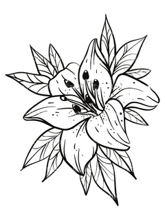 Floral Coloring Book - CraftNest - Digital Crafting and Art