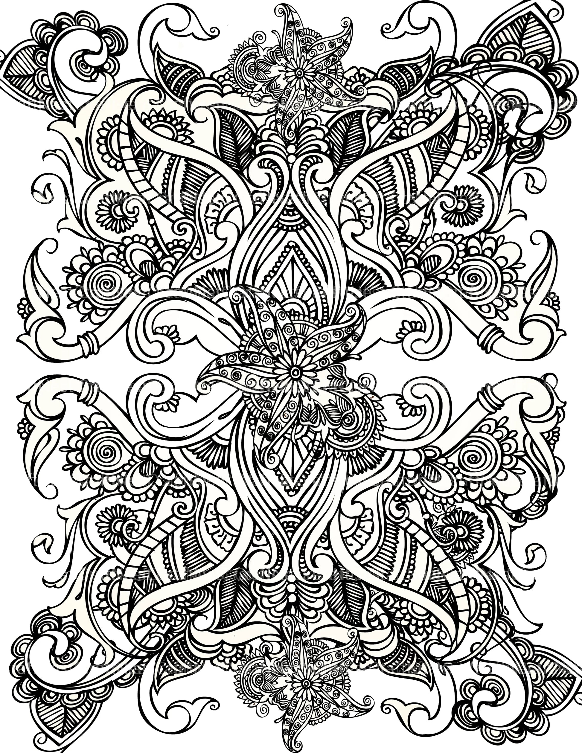 Colorist Heaven Fantasy Coloring Book - CraftNest - Digital Crafting and Art