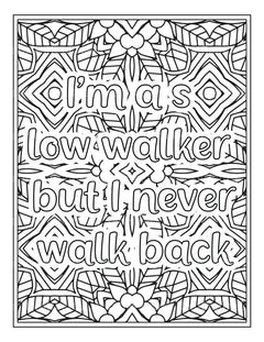 Quotes Coloring Book - CraftNest - Digital Crafting and Art