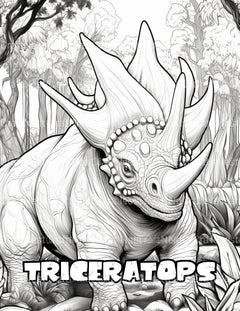 Kids Dinosaur Coloring Book - CraftNest - Digital Crafting and Art