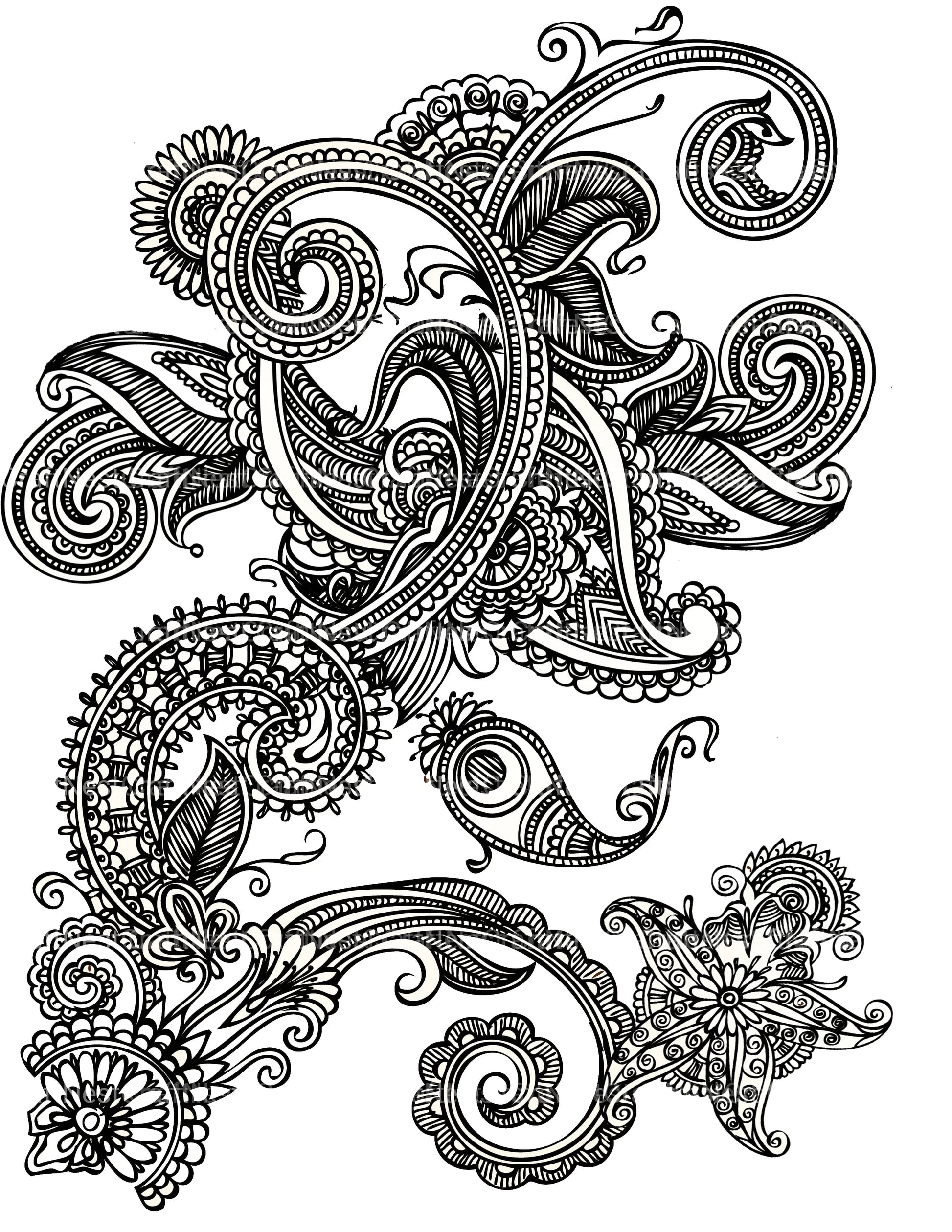 Colorist Heaven Fantasy Coloring Book - CraftNest - Digital Crafting and Art