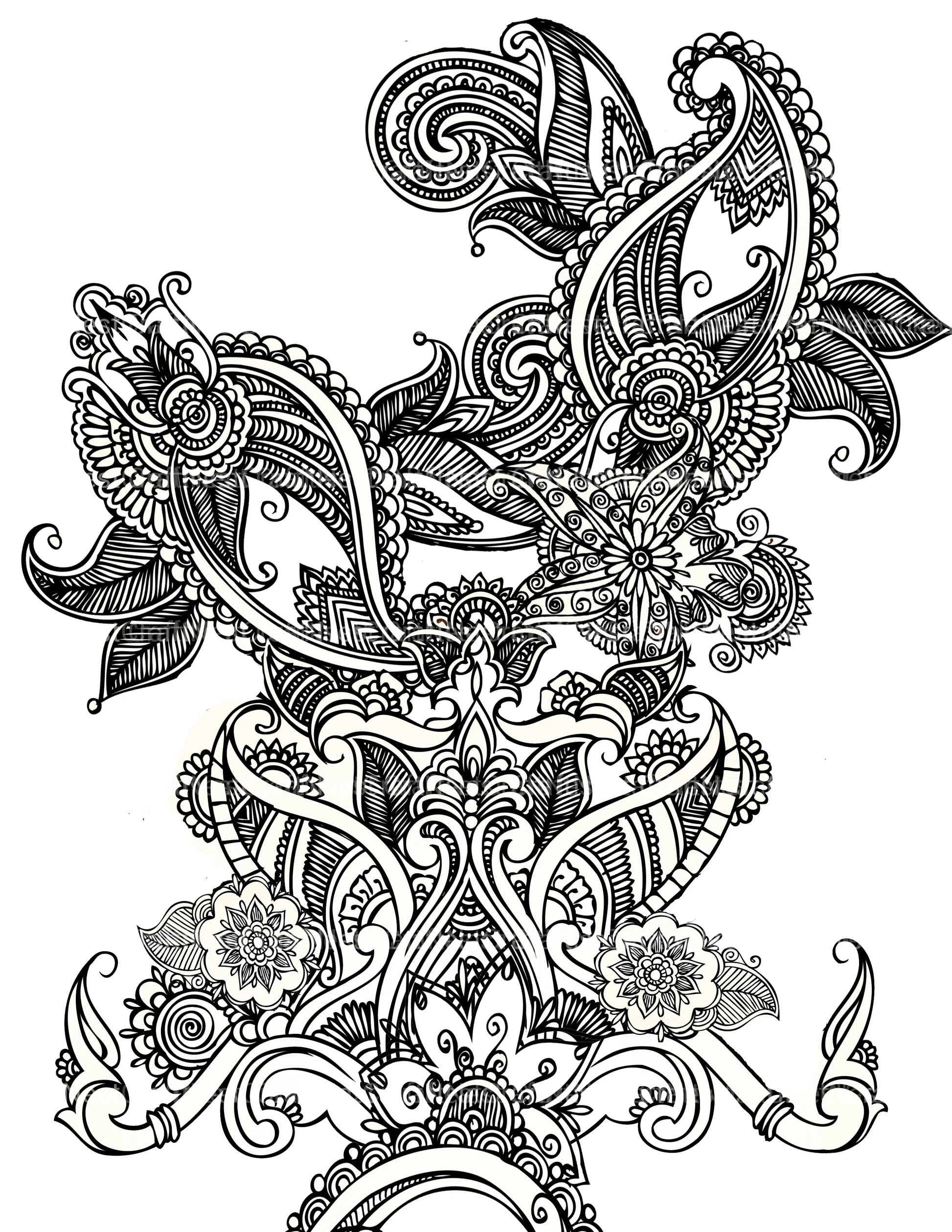 Colorist Heaven Fantasy Coloring Book - CraftNest - Digital Crafting and Art