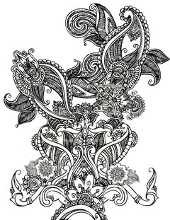 Colorist Heaven Fantasy Coloring Book - CraftNest - Digital Crafting and Art