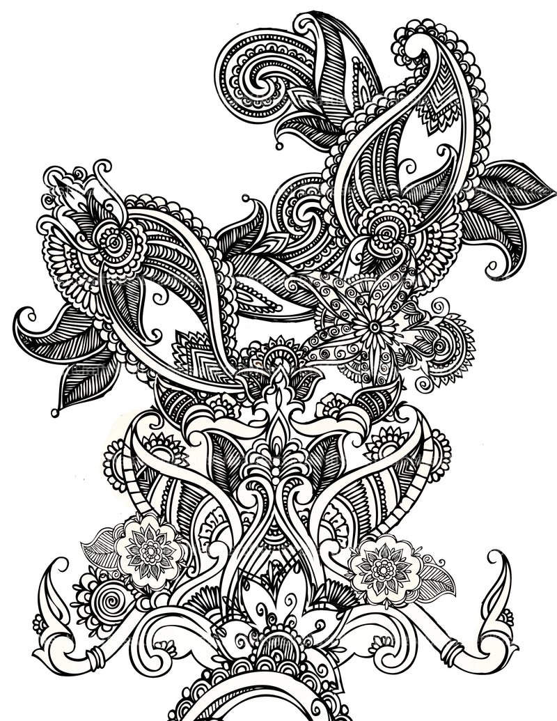 Colorist Heaven Fantasy Coloring Book - CraftNest - Digital Crafting and Art