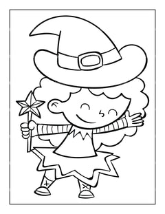 Kids Halloween Coloring Book 8 - CraftNest - Digital Crafting and Art