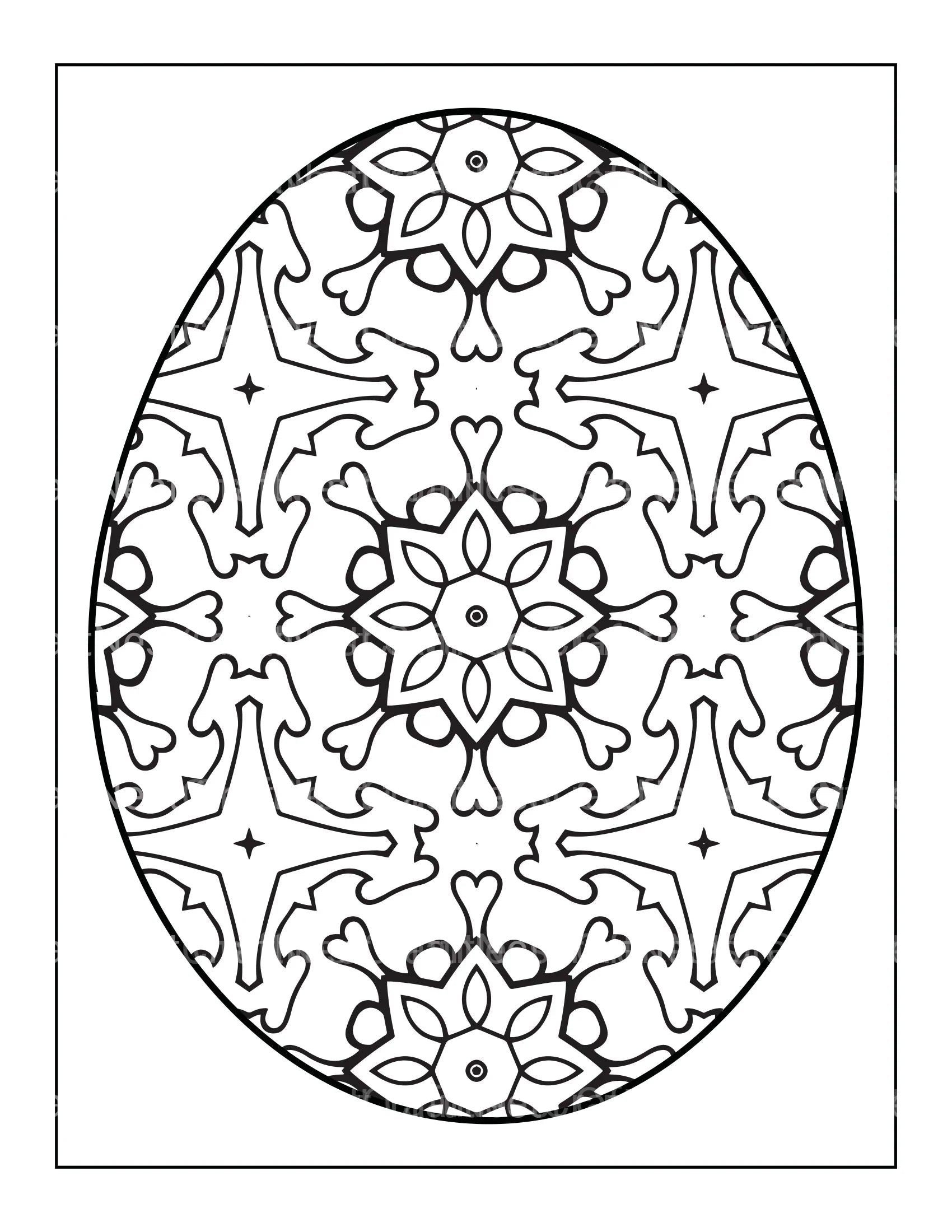 Kids Easter Mandala Coloring Book 2 - CraftNest - Digital Crafting and Art