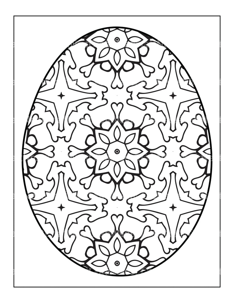 Kids Easter Mandala Coloring Book 2 - CraftNest - Digital Crafting and Art