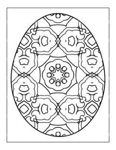 Kids Easter Mandala Coloring Book 2 - CraftNest - Digital Crafting and Art