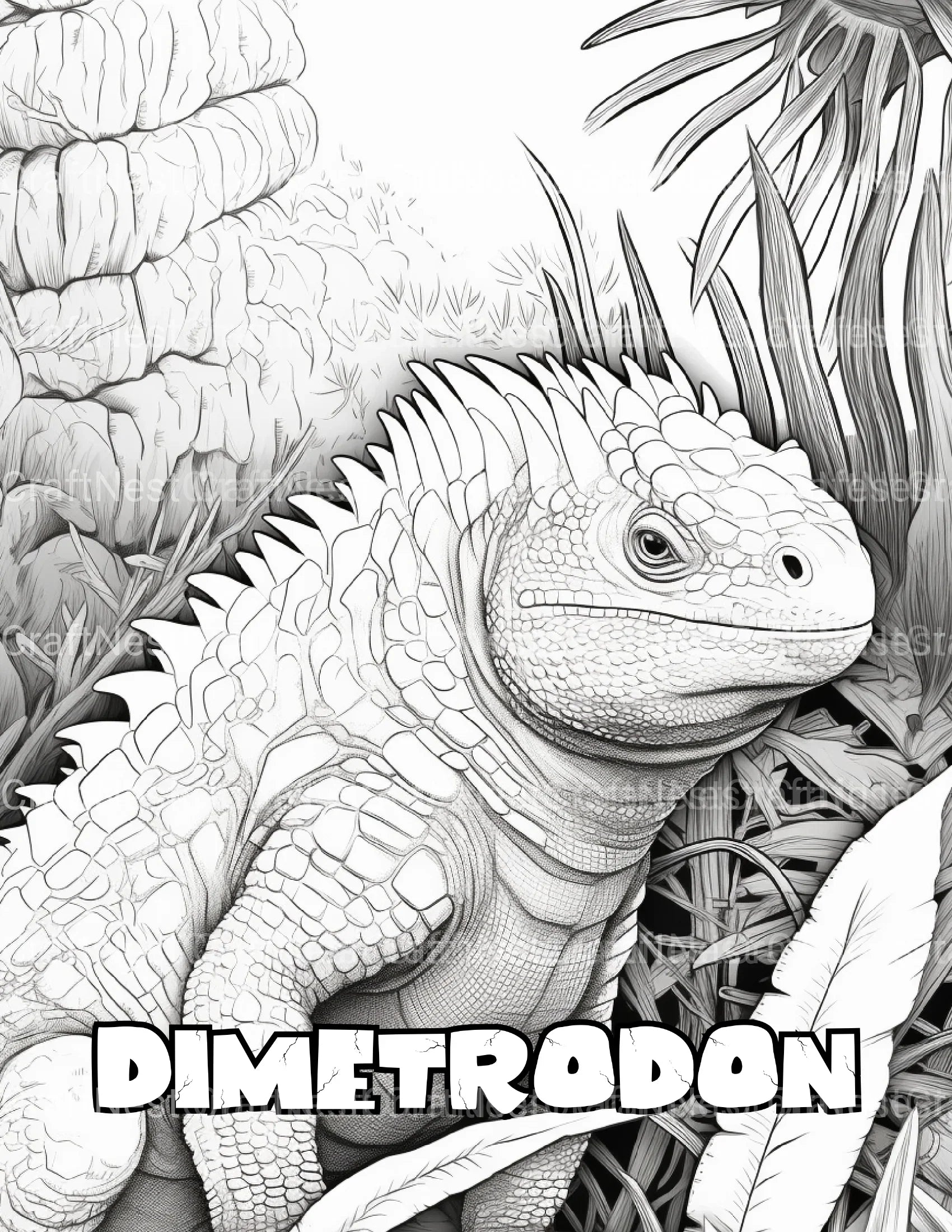 Kids Dinosaur Adventure Coloring Book - CraftNest - Digital Crafting and Art