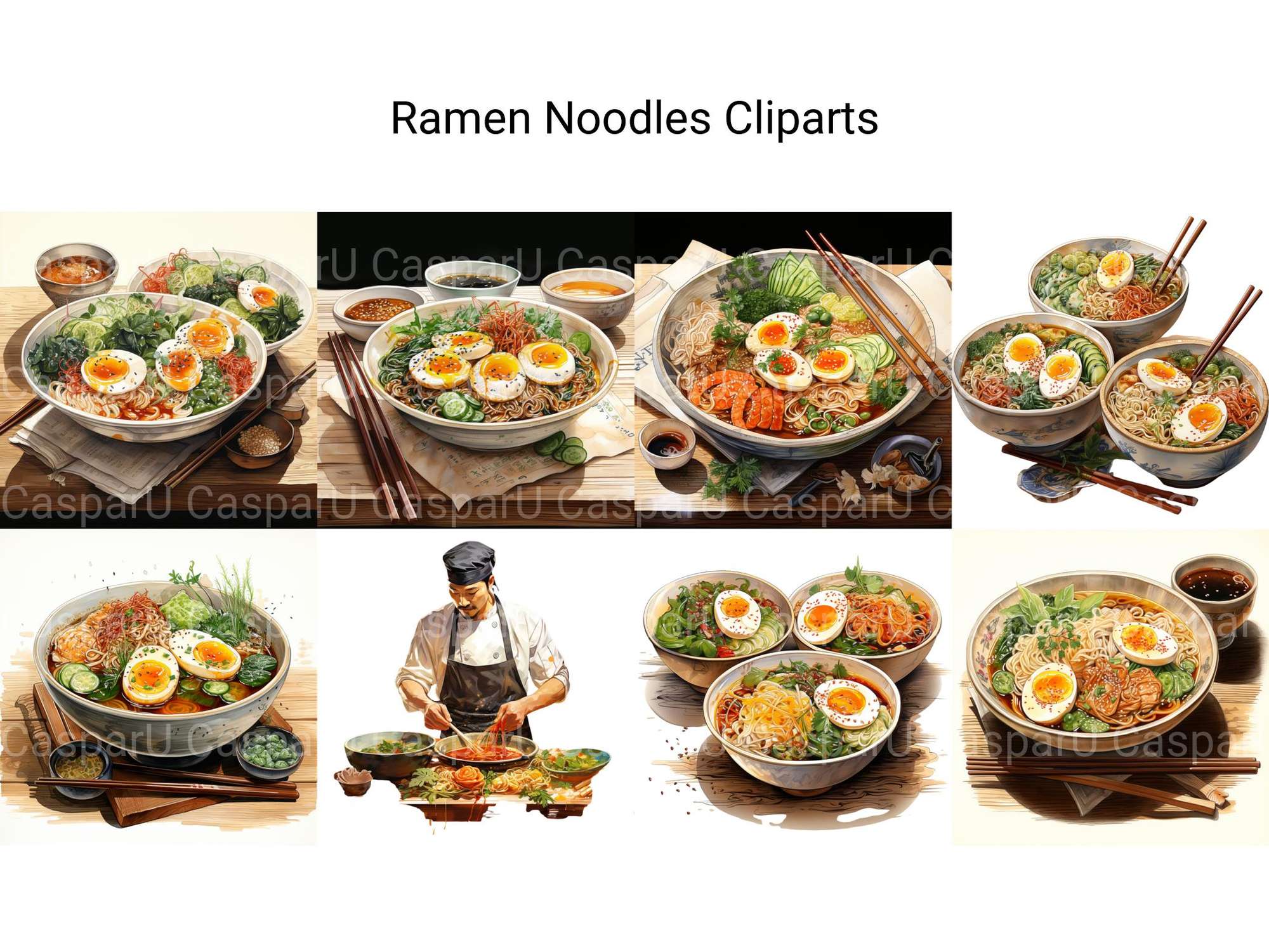 Ramen Noodles Bonus Clipart