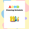 ADHD Cleaning Schedule Bundle