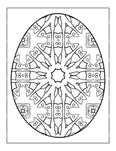 Kids Easter Mandala Coloring Book 2 - CraftNest - Digital Crafting and Art