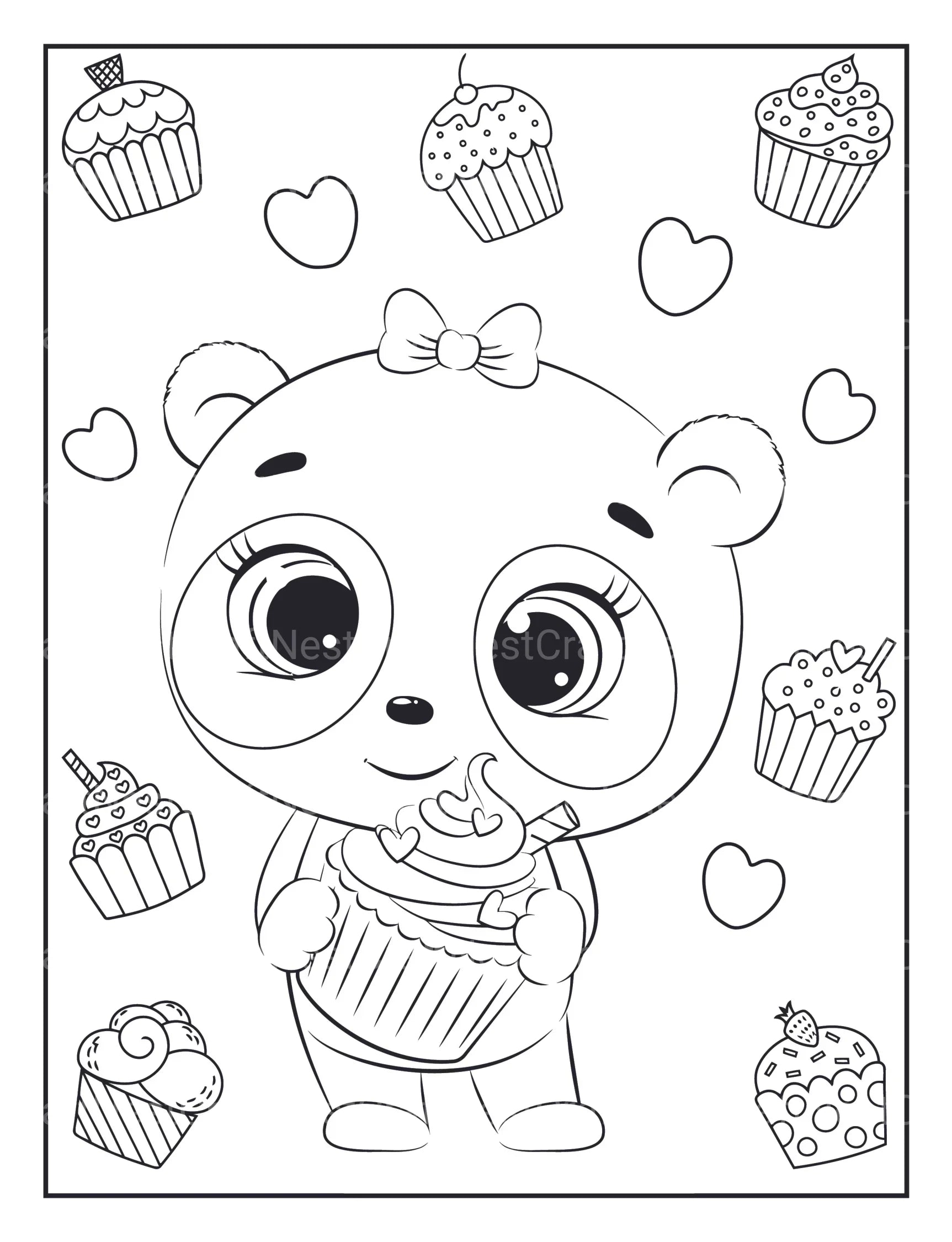 Kids Easter Coloring Book 2 - CraftNest - Digital Crafting and Art