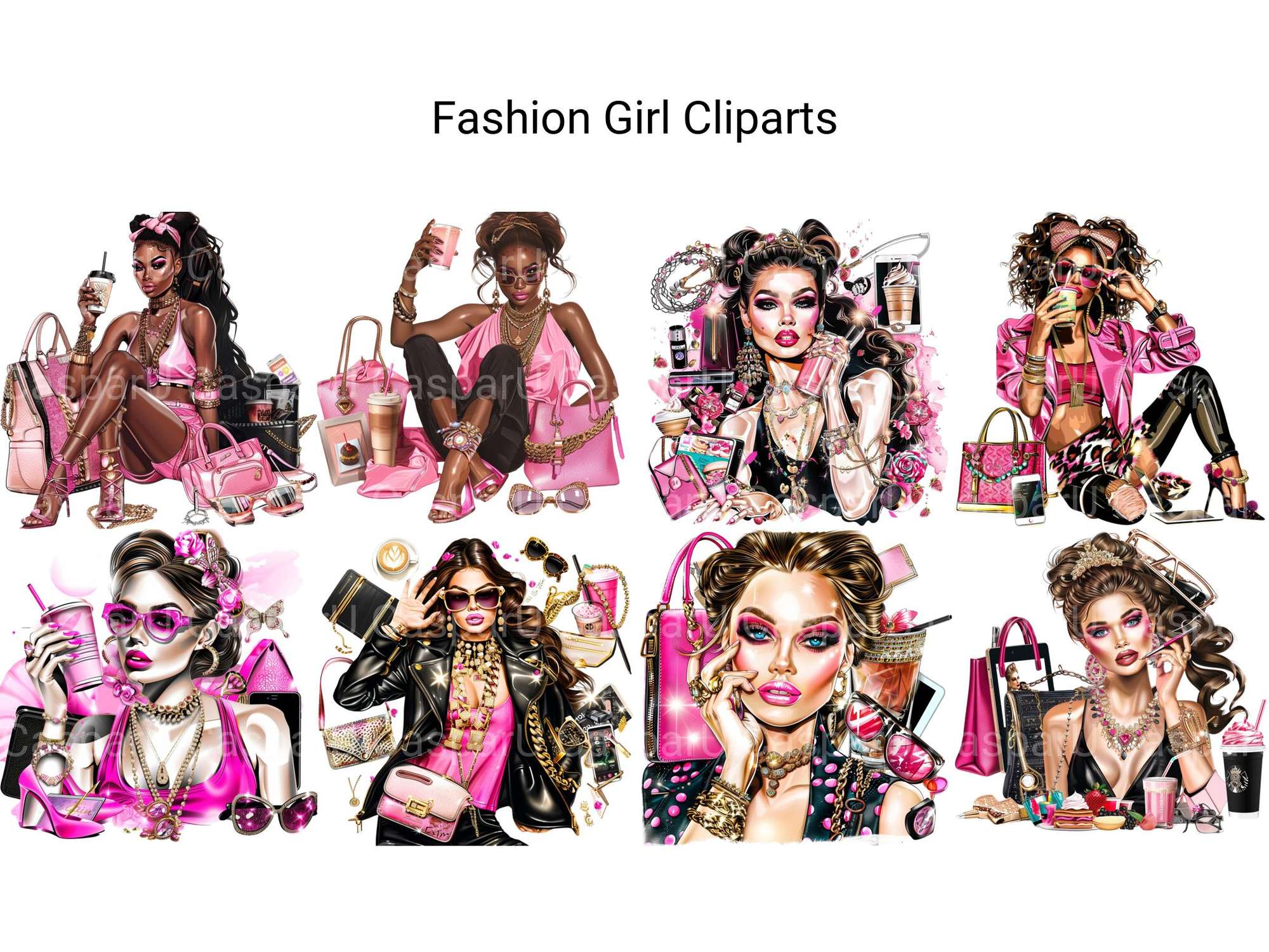 Fashion Girl Clipart