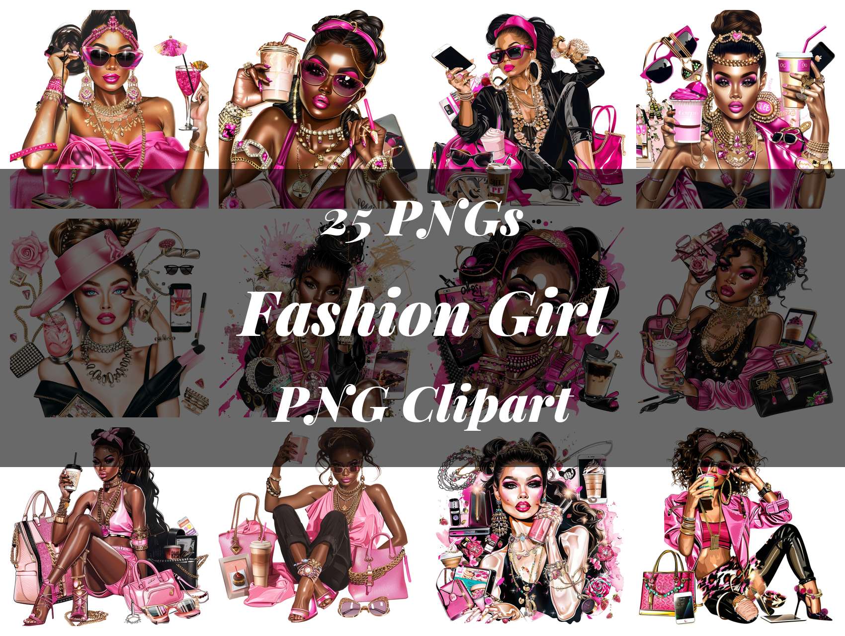 Fashion Girl Clipart