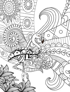 Colorist Heaven Animal Coloring Book - CraftNest - Digital Crafting and Art