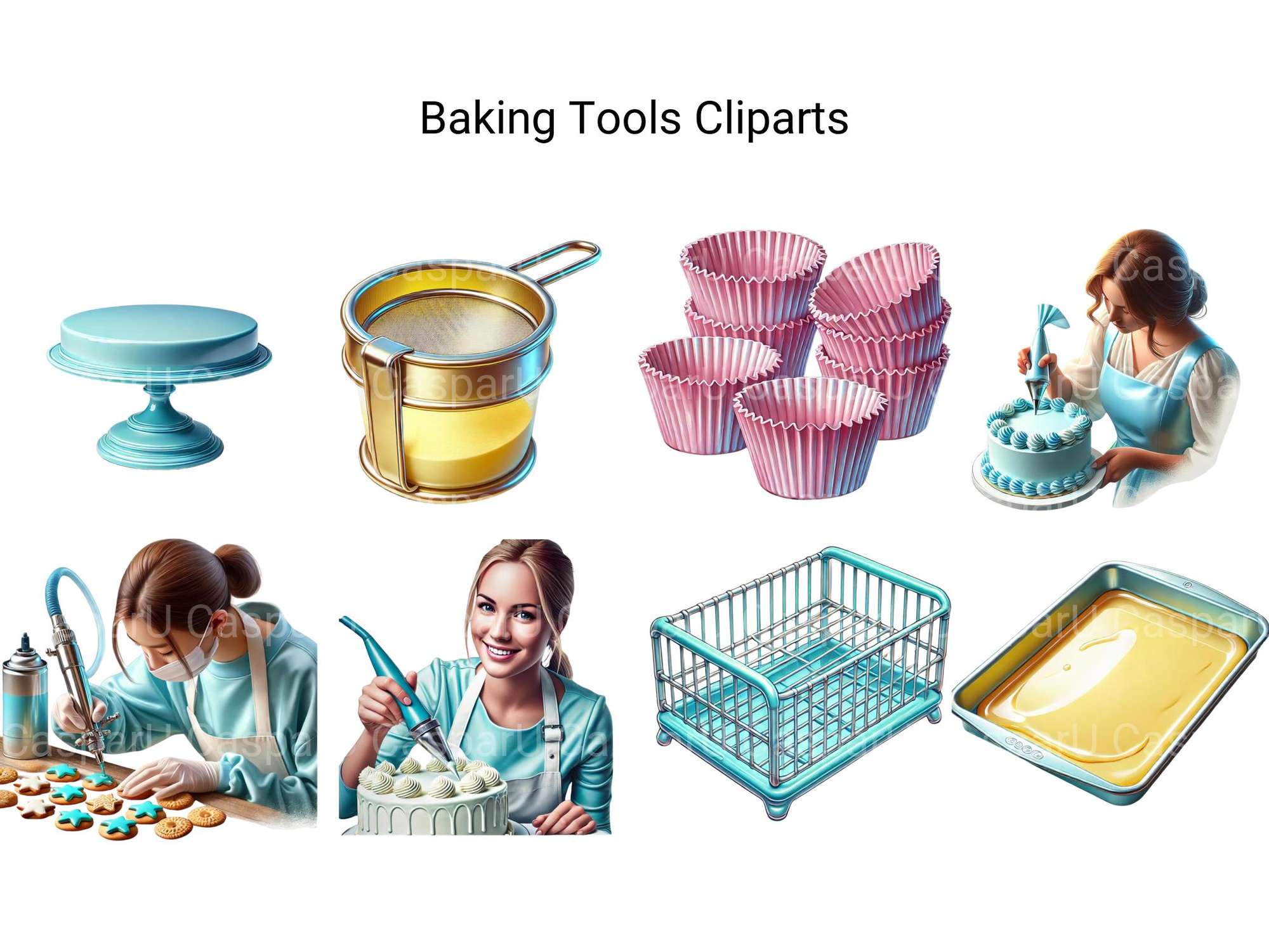 Baking Tools Clipart
