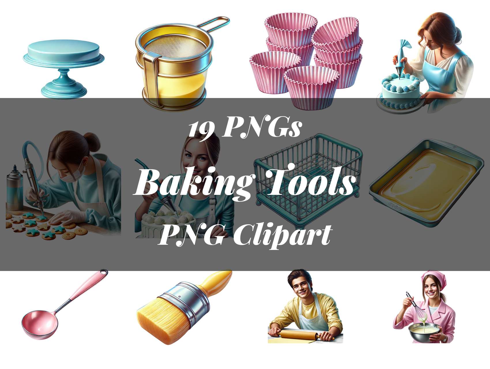 Baking Tools Clipart