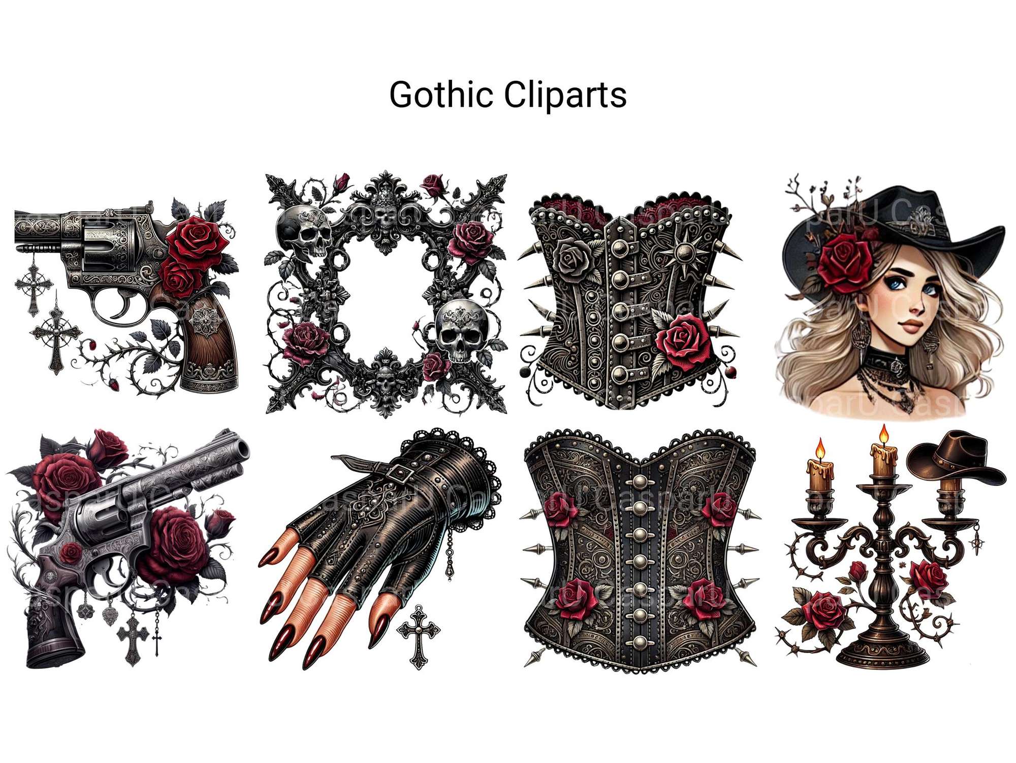 Western Gothic Clipart