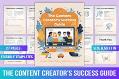 The Content Creator Success Guide - CraftNest - Digital Crafting and Art