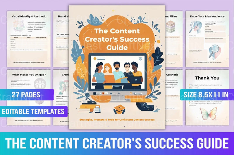 The Content Creator Success Guide - CraftNest - Digital Crafting and Art