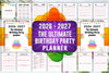 The Ultimate Birthday Party Planner