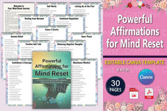 Powerful Affirmations for Mind Reset - CraftNest - Digital Crafting and Art