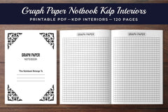 Graph Notebook Planner - CraftNest - Digital Crafting and Art